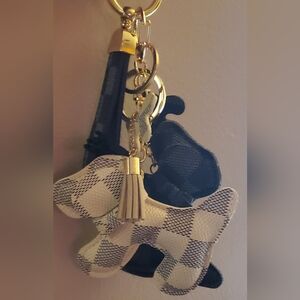 Dog Bag Charms,Dog Keyring with charms